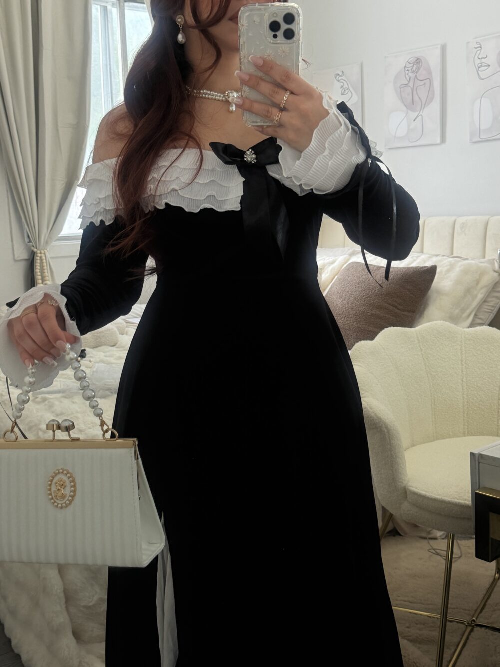 img_2720-2 فستان فيكتوريا - اسود