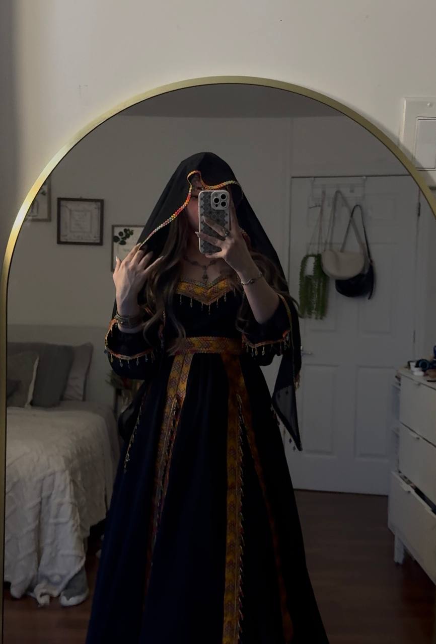 ملحفة قبائلية ماسيفا - سوداء